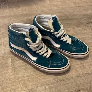 Vans SK8-Hi Blue Coral size 8.5